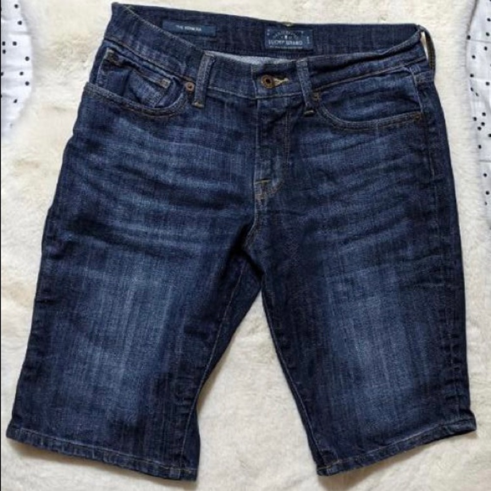 Lucky Brand “The Bermuda” jean shorts